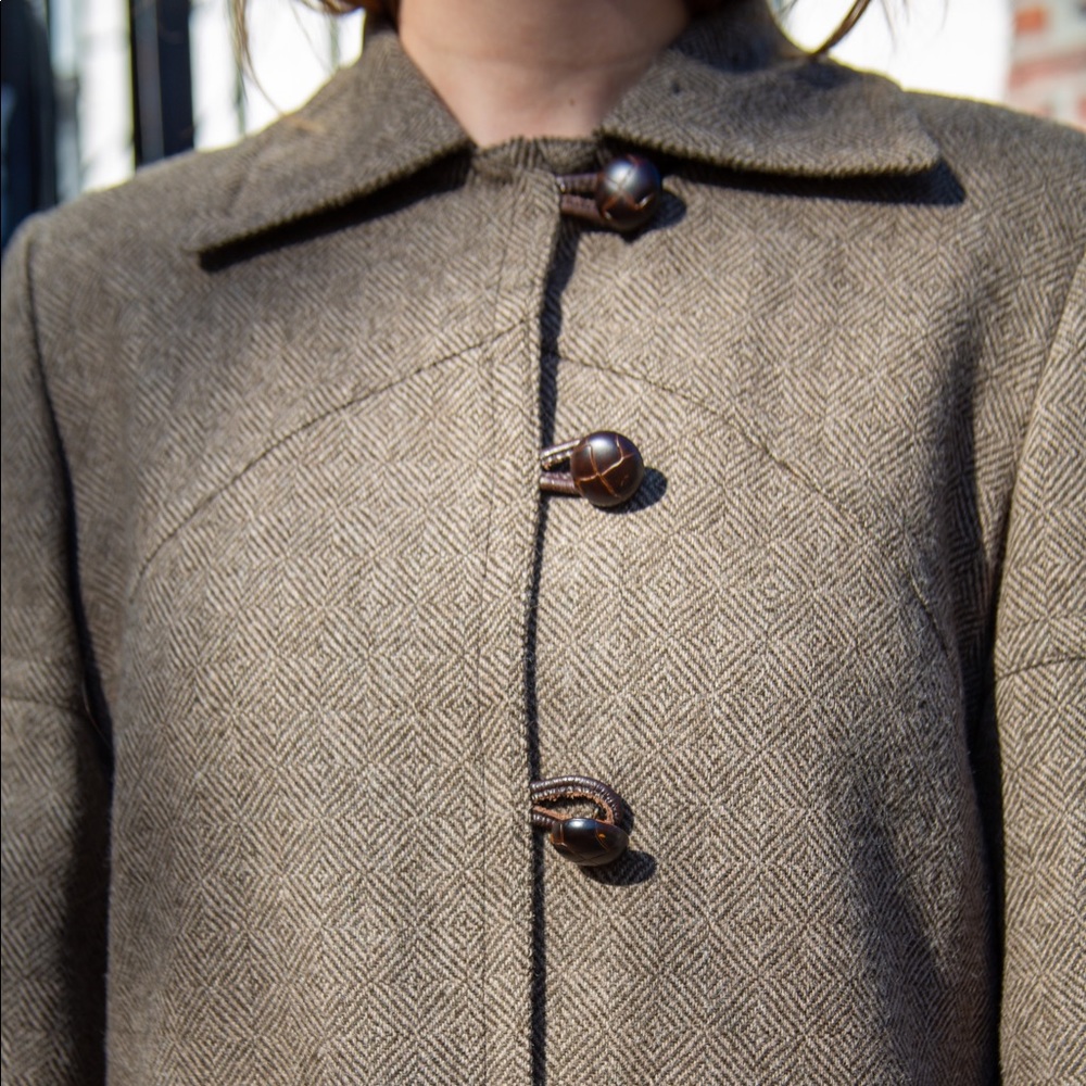 Wool long coat - Picture 2 of 4